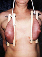 Torture of female breast
